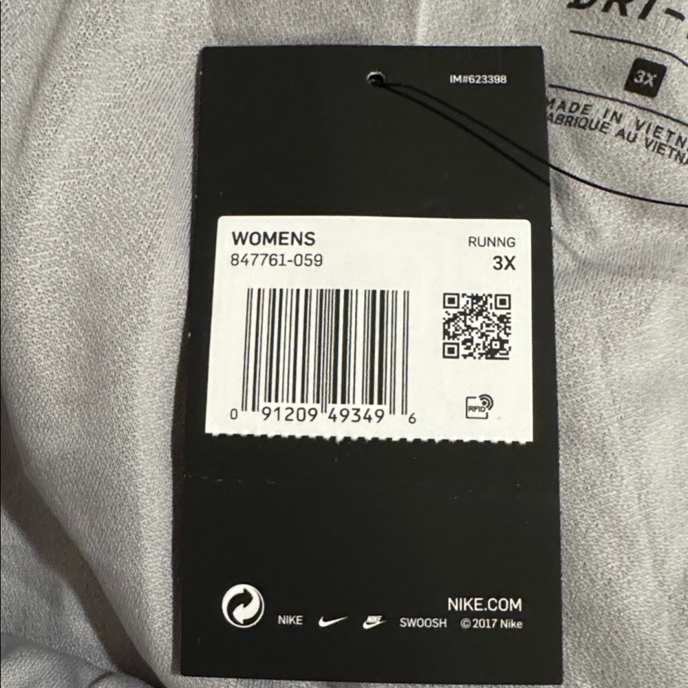 Nike Tempo Running Shorts Wolf Grey Lined Workout Gym NWT-3X - Picture 6 of 8
